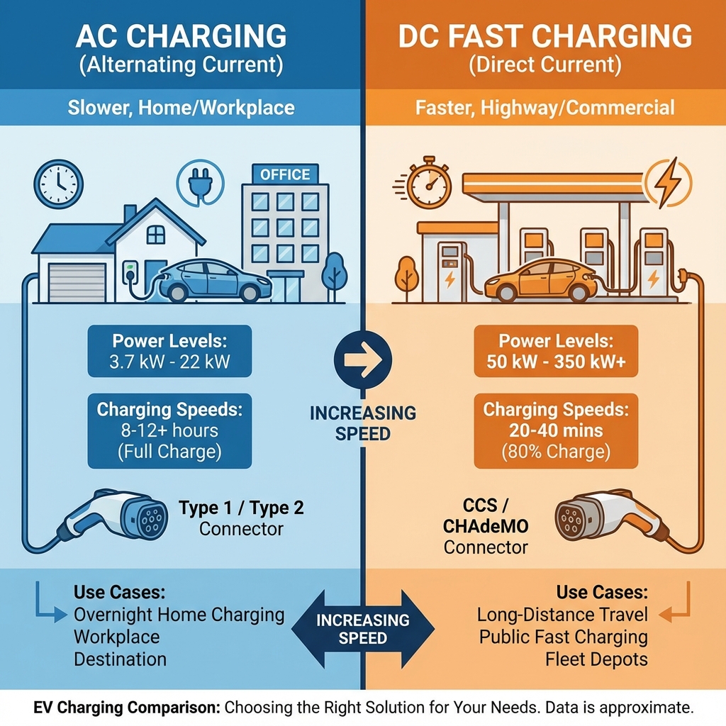 AC vs DC Charging Explained